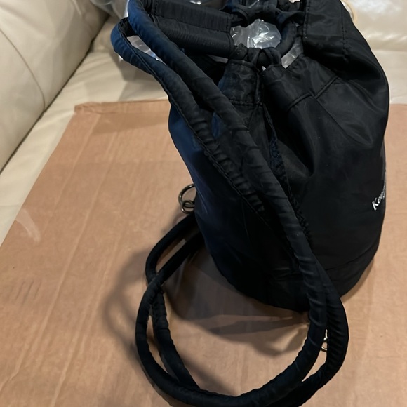 Kenneth Cole  reversible drawstring top mini satin backpack. - Picture 3 of 8